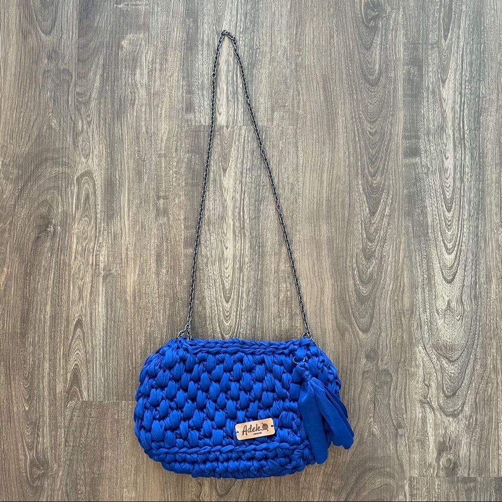 ADELE | BAG BLUE. Beautifully handmade​ - Picture 3 of 3